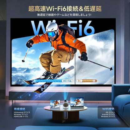 クリスマス半額セール！シカイヤ Pro 4K プロジェクター